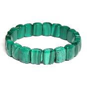 Malachite - Bracelet Carré n° 05894
