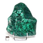 Malachite Morceau Poli n° 05999