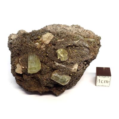 Apatite Verte sur Gangue 10917