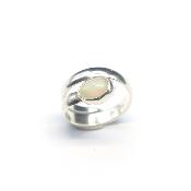 Opale d'Éthiopie Bague 13563 / Taille réglable 
