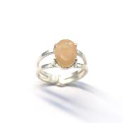 Opale d'Éthiopie Bague 13566 / Taille réglable 