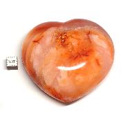 Cornaline chauffée coeur 15479