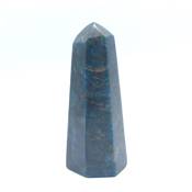 Apatite Bleue Pointe Unique Polie 18700