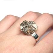 Pierre de Croix de Russie Bague en métal 2016