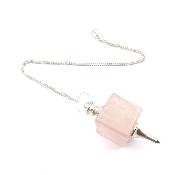 Quartz rose Pendule choix N°1