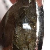 Labradorite Pendentif avec Monture en Argent 2213