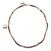 Tourmaline Multicolore Collier 2229