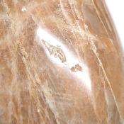 Pierre de lune Orange coeur 2253