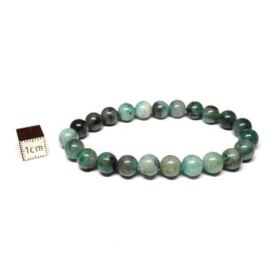 Emeraude bracelet boule 2431