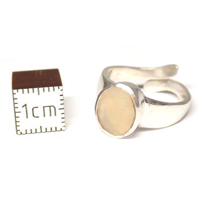 Opale d'Ethiopie Bague en Argent 2495