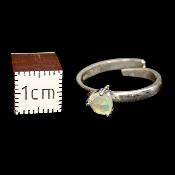 Opale d'Ethiopie Bague en Argent 2767