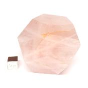Quartz Rose Dodécaèdre 3019