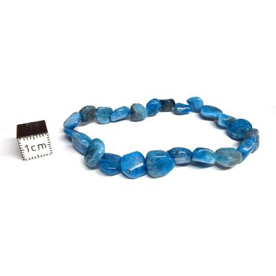 Apatite Bleue Bracelet Mini Roulé