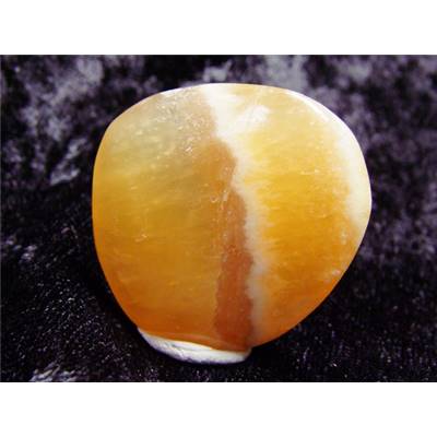 Calcite Orange Pierre Plate