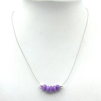 Sugilite Collier Disque