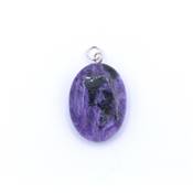 Charoïte Pendentif Ovale