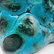 Chrysocolle Morceau Polie 04332