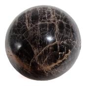 Pierre de Lune Noire Boule 04539