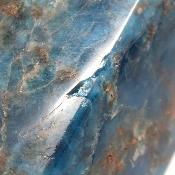 Apatite Bleue - Pointe Unique Polie n° 05792