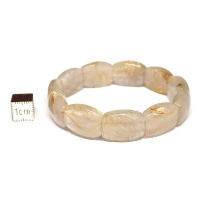 Cristal Rutile Bracelet Carré 05908