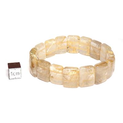 Cristal Rutile Bracelet Carré 05920
