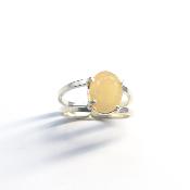 Opale d'Éthiopie Bague 13570 / Taille réglable 