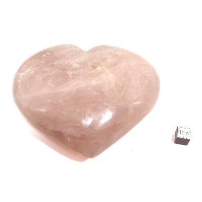 Quartz Rose coeur 15472