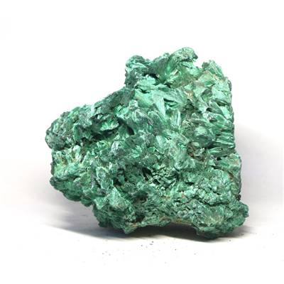 Malachite Fibreuse Pierre Brute n° 18022
