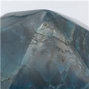 Apatite Bleue Pointe Unique Polie 18702