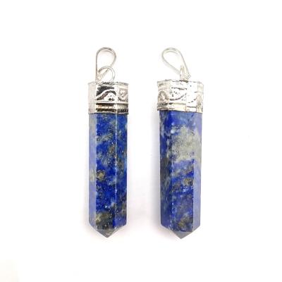 Lapis Lazuli Pointe Unique Pendentif 