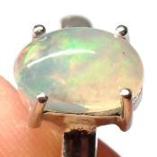 Opale d'Ethiopie Bague en Argent 2500