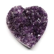 Améthyste d'Uruguay Coeur 2571