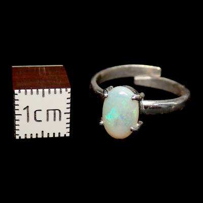 Opale d'Ethiopie Bague en Argent 2771