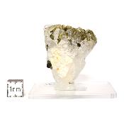 Tourmaline Verte sur gangue pierre brute 2966