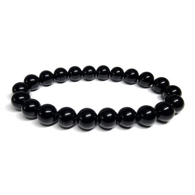 Obsidienne Noire Bracelet Boule