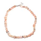 Opale des Andes Rose Collier Baroque 