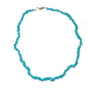 Turquoise de Chine Collier Baroque