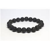 Pierre de Lave Bracelet Boule