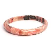 Rhodochrosite Bracelet Carré 04774