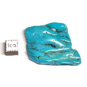 Turquoise de Chine Plaque 04923