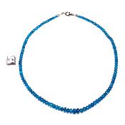 Apatite Bleue Collier 15150