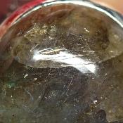 Labradorite Pendentif avec Monture en Argent 2212