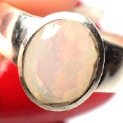 Opale d'Ethiopie Bague en Argent 2498