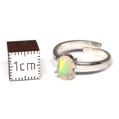 Opale d'Ethiopie Bague en Argent 2508