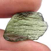 Véritable Moldavite Pierre Brute