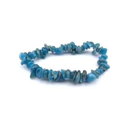 Apatite Bleue Bracelet Baroque