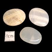 Pierre de Lune Blanche ou Orangée Pierre Plate