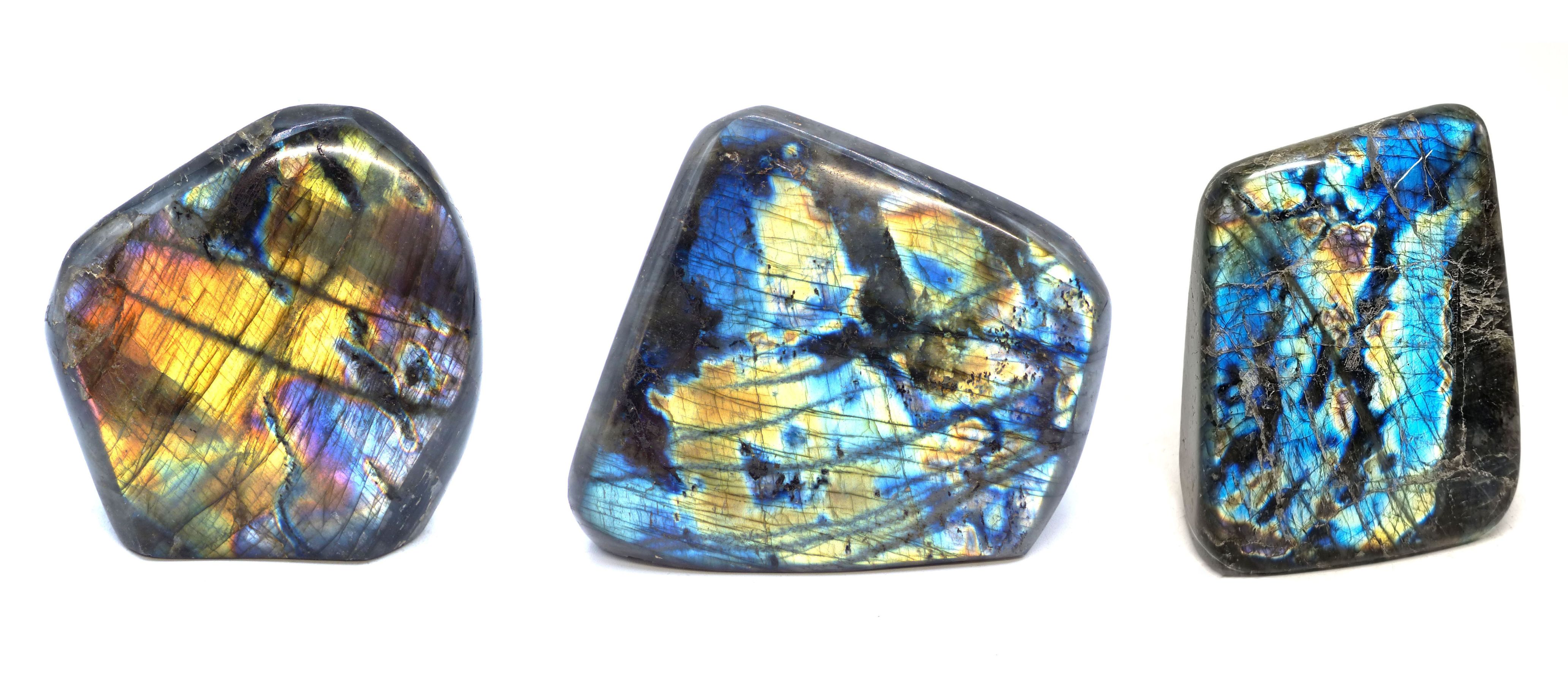 Photo de labradorite en forme libre