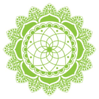 Image d'une fleur  16 ptale reprsentatant le 6eme chakra