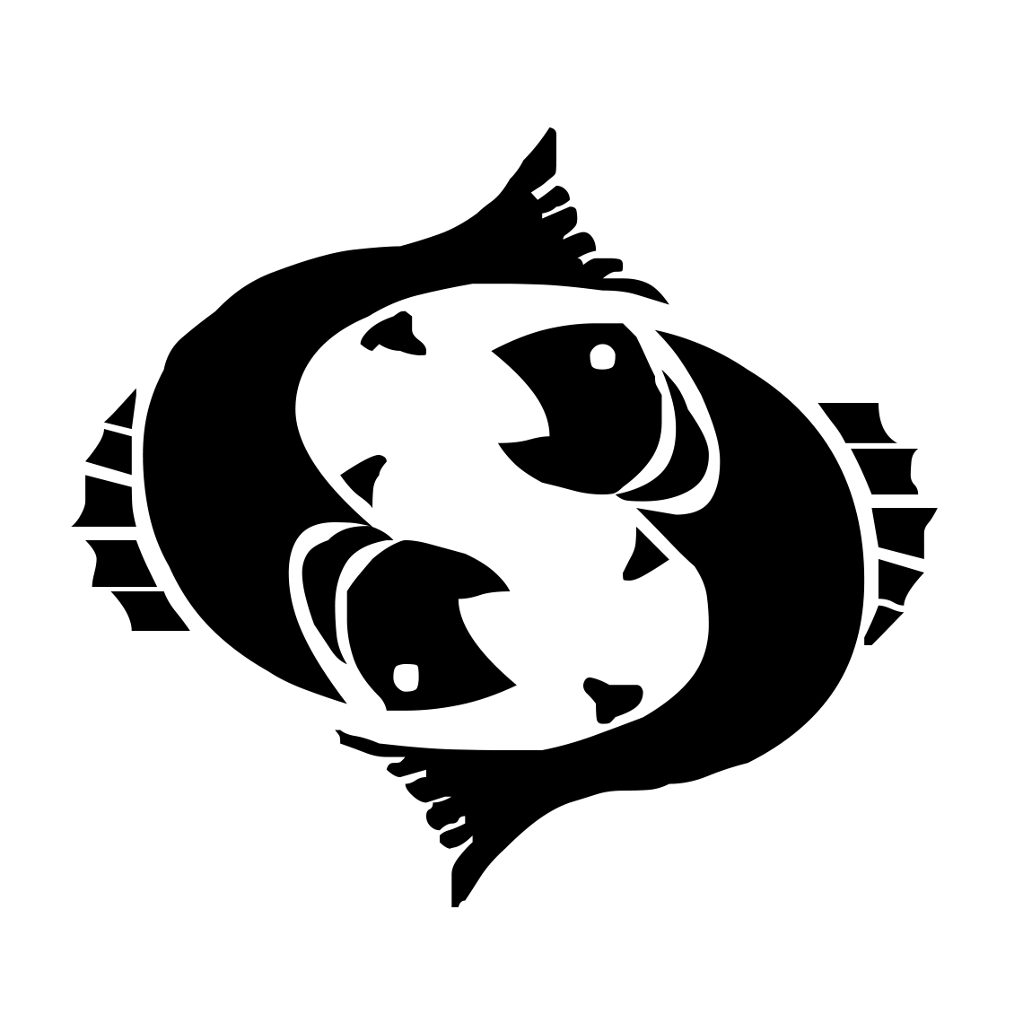 Image de 2 Poissons tte bche